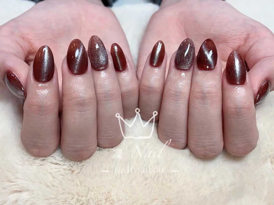 ミディアム カラー ネイル Le’a NailSalonのネイルデザイン