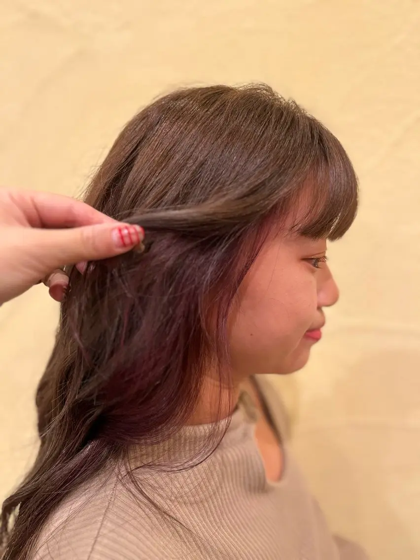 カラー カット ヘアカラー 悠莉/ショート/ ボブ/メンズ/のヘアスタイル