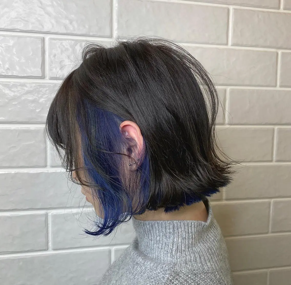 ミディアム PINQ ピンクのヘアスタイル