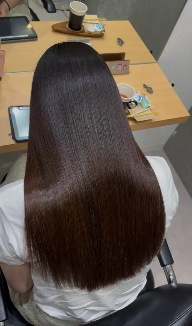 ロング 髪質改善 ロング トリートメント トリートメント 髪質改善ヘアケア 艶髪特化/上田のヘアスタイル