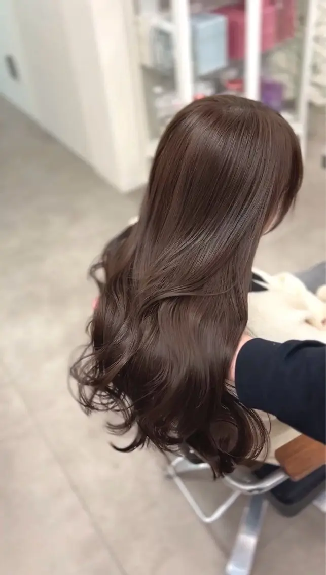 ロング ヘアカラー トリートメント まあや /大阪梅田のヘアスタイル