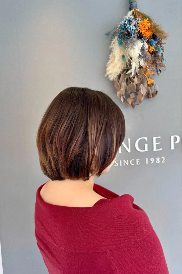 ミディアム ボブ 大人かわいいショート 🧡Mai🧡のヘアスタイル