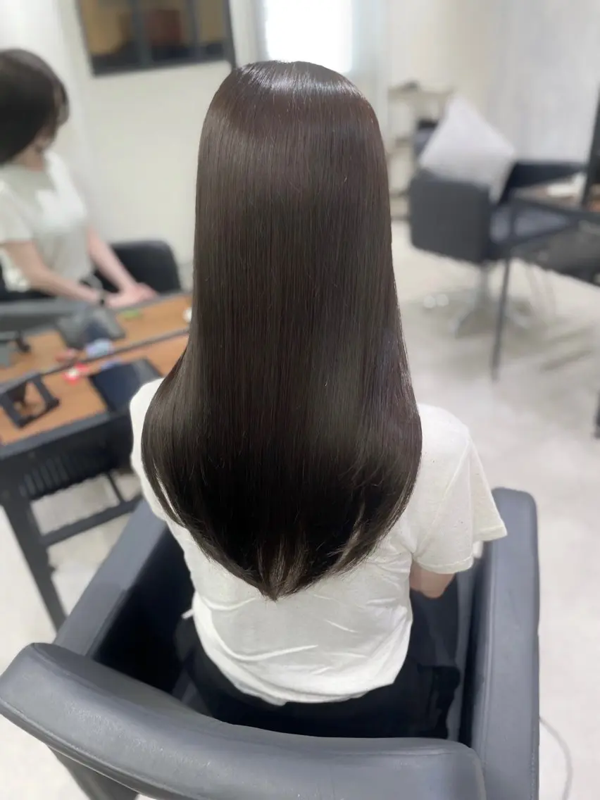 ロング レイヤーカット 眉カット その他(アイブロウ) 杉野🫧美髪🫧 Zina博多店長のヘアスタイル