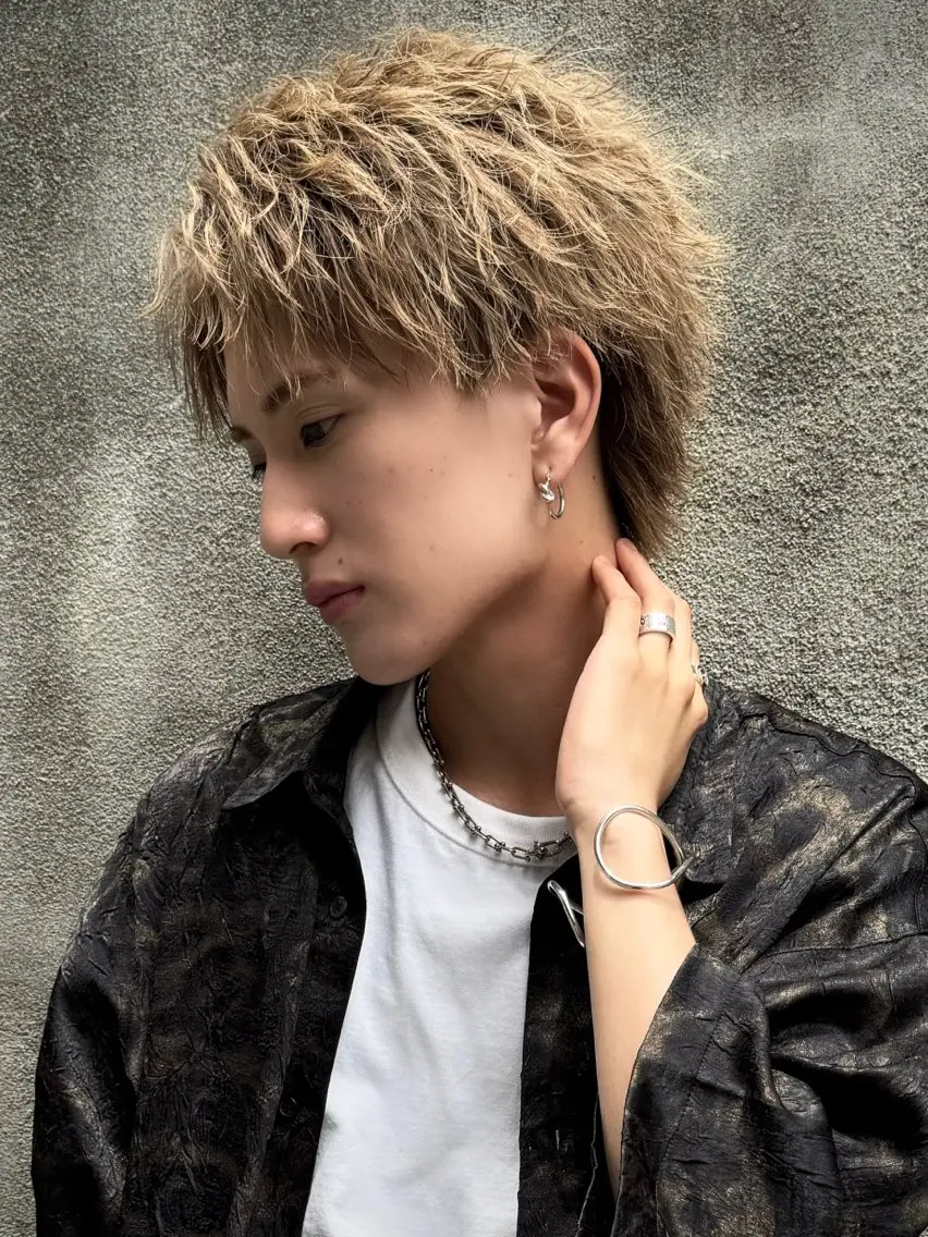 🌈メンズカット+カラー🌈骨格に合わせたカット似合わせや履歴に合わせたカラーをご提供致します‼️の写真