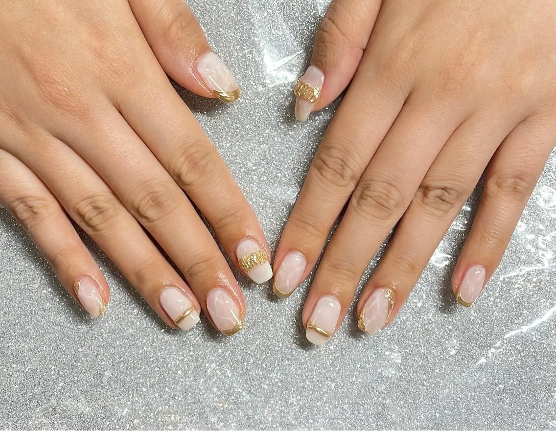 ネイル ハンドネイル VIERU 🌈🎀💖のネイルデザイン