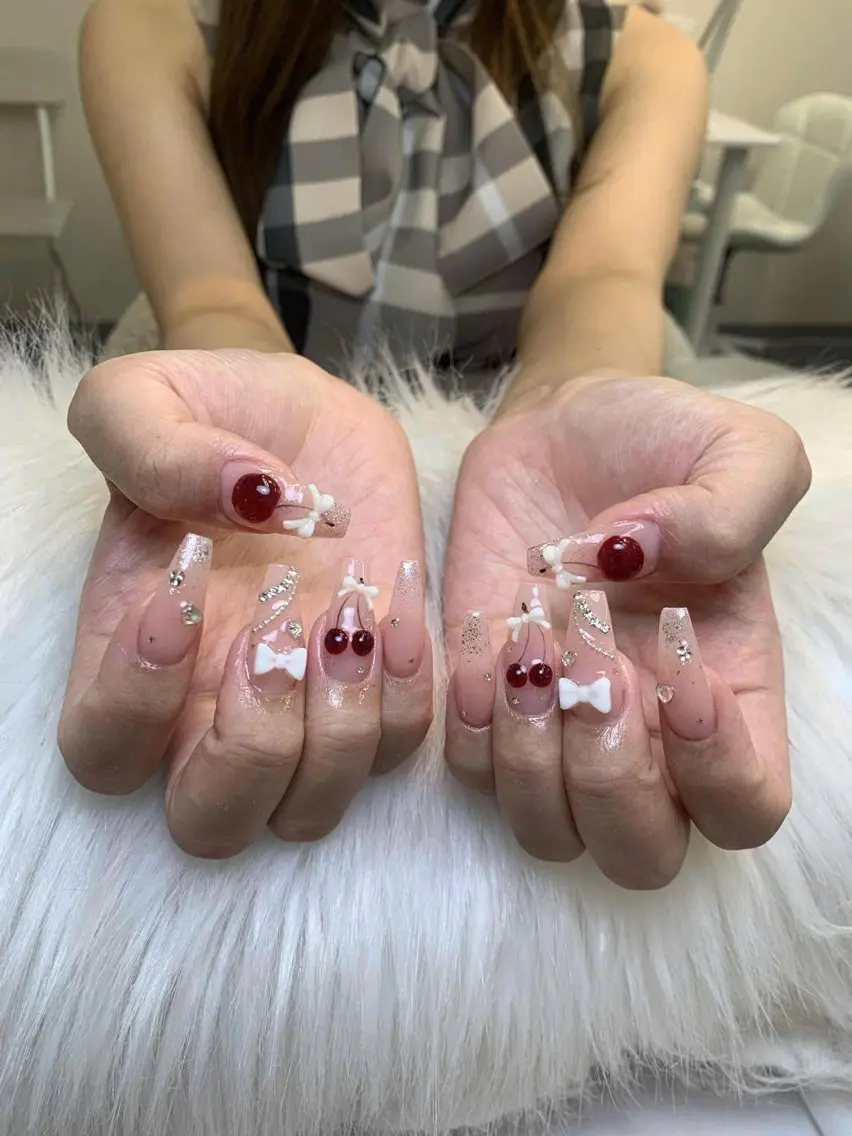 ネイル アートネイル 成人式 ジェルネイル ニュアンスネイル 夏ネイル Nie Nail Shinokuboのネイルデザイン