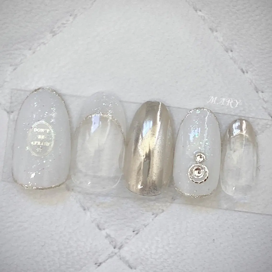 ネイル ハンドネイル Mary nail .narumiのネイルデザイン
