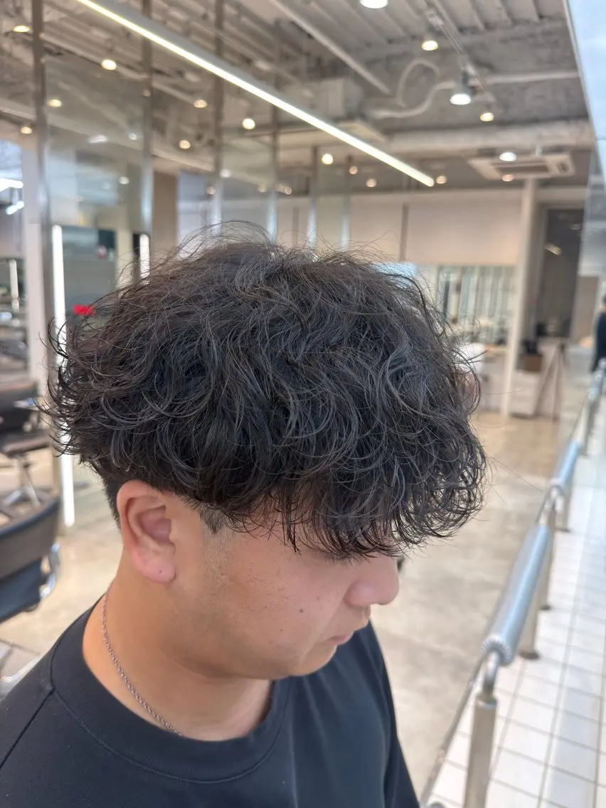 ショート パーマ カット パーマ fifth 児玉達哉 当日予約🙆のヘアスタイル