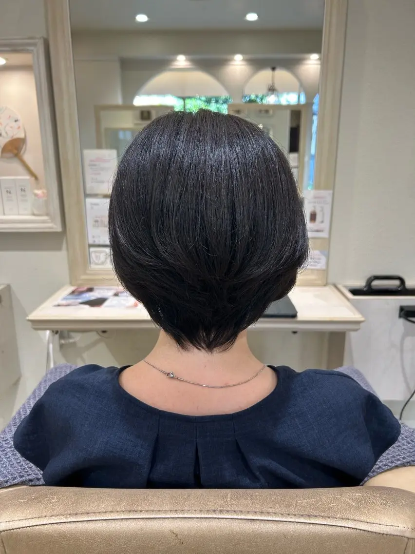 ショート ハンサムショート ショートヘア 🎀✨あおき みなみ✨🎀のヘアスタイル