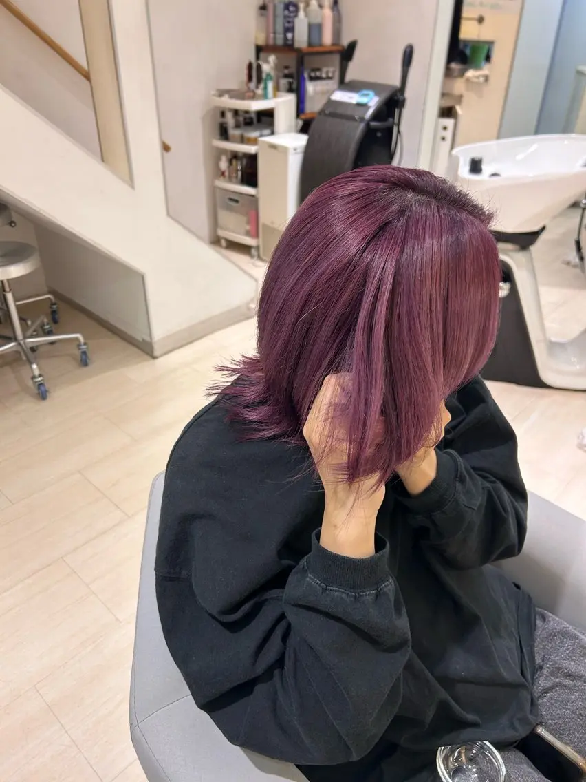 ショート ヘアカラー 堀 日次のヘアスタイル