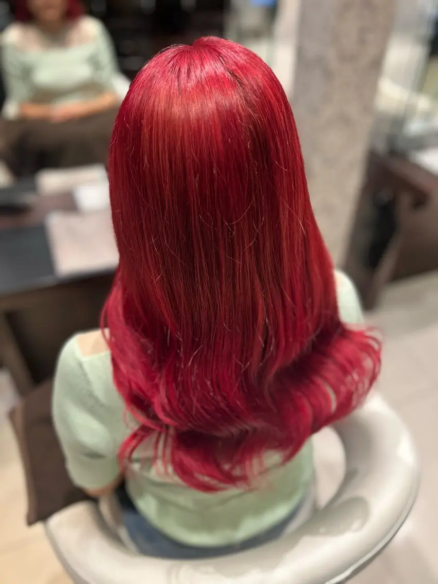 ロング カラー 艶髪/透明感 /YURIA🤍のヘアスタイル