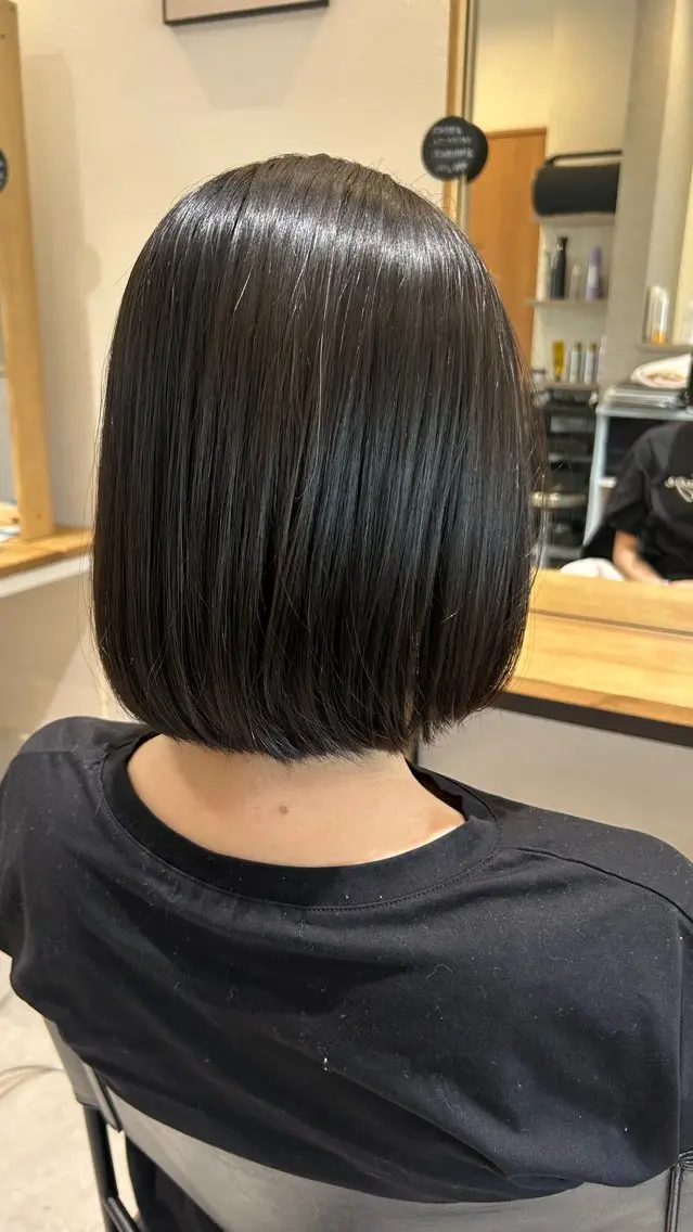 ショート 髪質改善 トリートメント カット トリートメント 盛本 彩乃のヘアスタイル