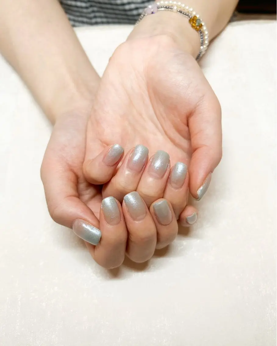 ネイル グラデーション ラメ(グリッター) ラメグラデーション sun nailのネイルデザイン