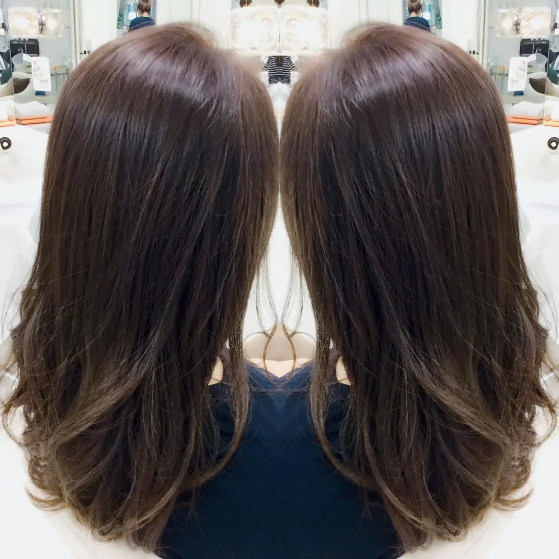 ロング カット ヘアカラー トリートメント アルター森川 義則のヘアスタイル