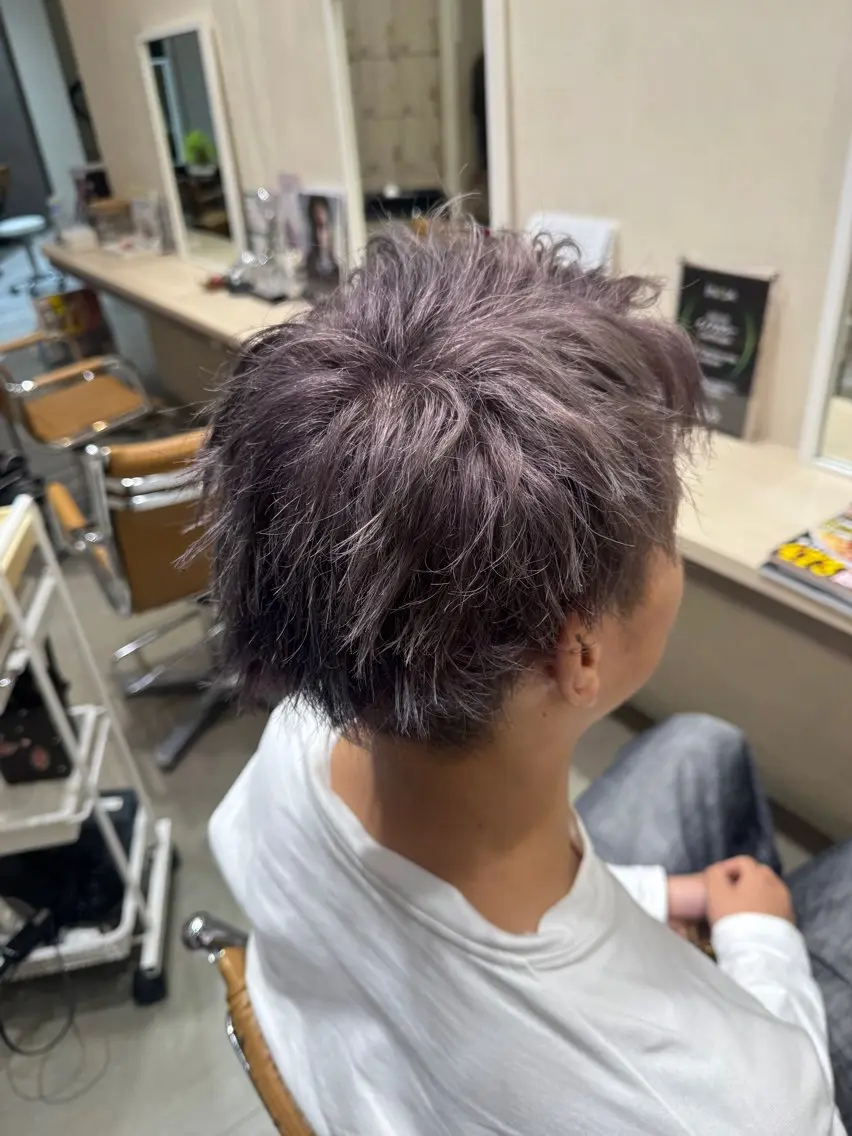 メンズカットの写真