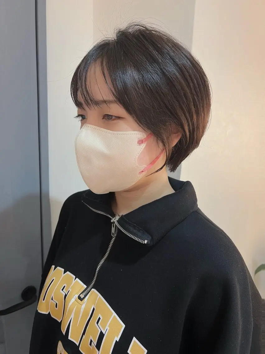 ショート カット ヘッドスパ ショート/韓国ヘア 押本恵一のヘアスタイル
