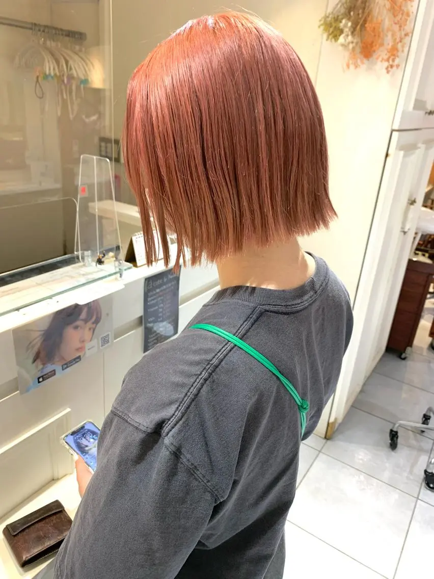 ❤️カット+ダブルカラー(ブリーチ+カラー)+最高級トリートメント❤️の写真