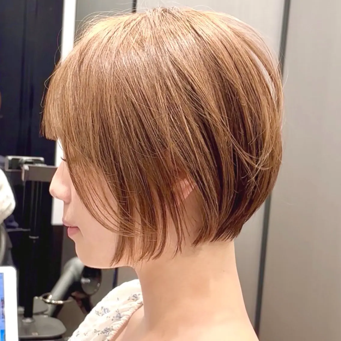 ショート ショートボブ ボブ ショートヘア short hair design上八木店のヘアスタイル