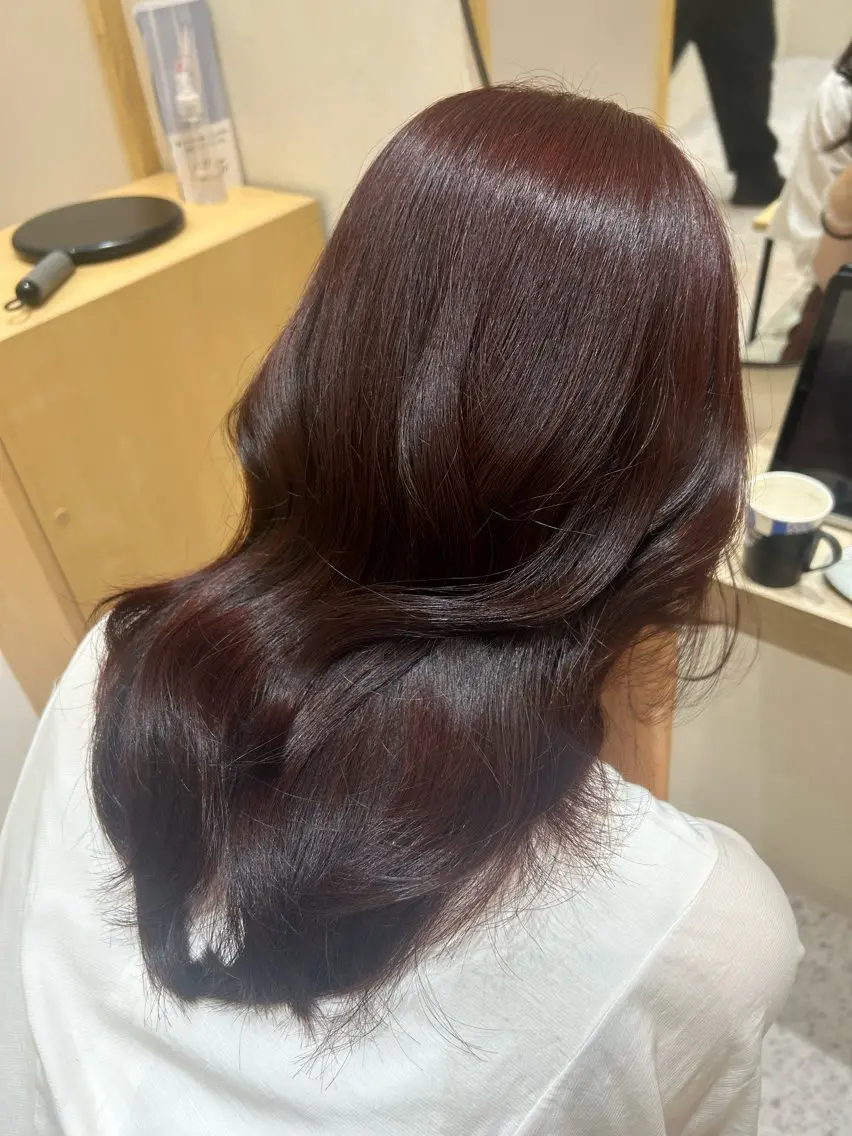 セミロング Yamamoto 半個室美容室zinaのヘアスタイル