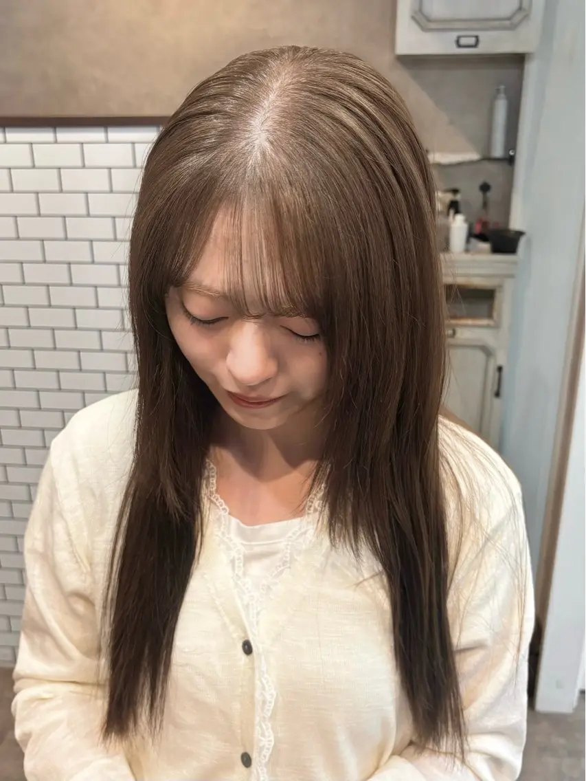 ロング ヘアカラー silk🐶 ayaneのヘアスタイル