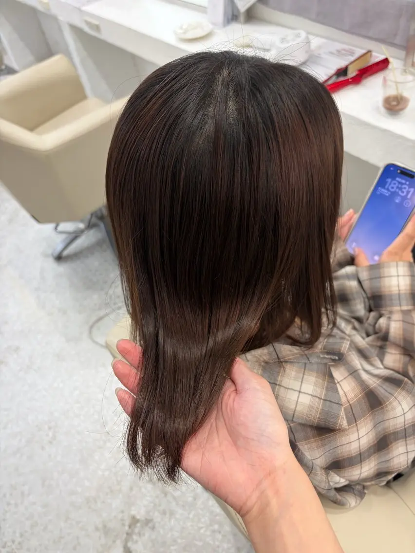 ミディアム トリートメント LOMARLIE / yunaのヘアスタイル