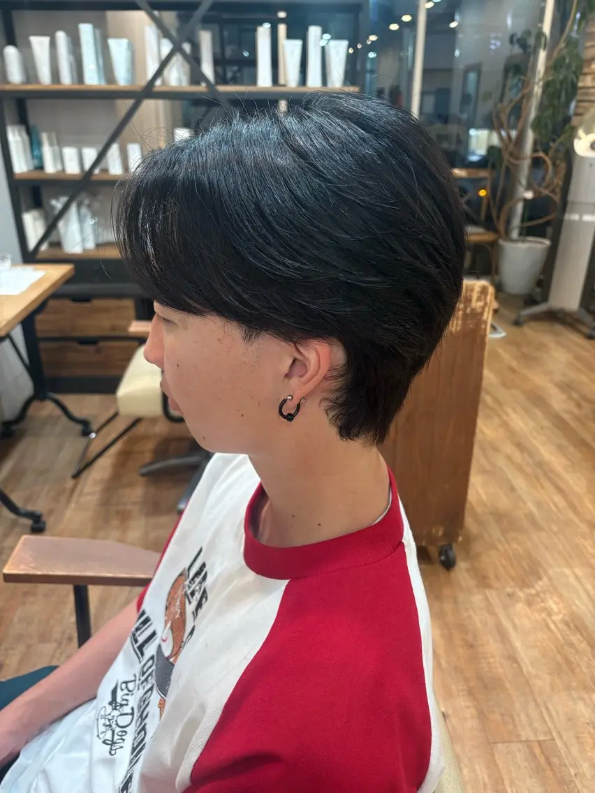 メンズ こすげ あさみのヘアスタイル