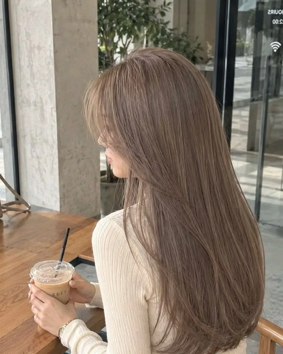ロング ヘアカラー トリートメント BRITS 学芸大学 🌿　風斗のヘアスタイル