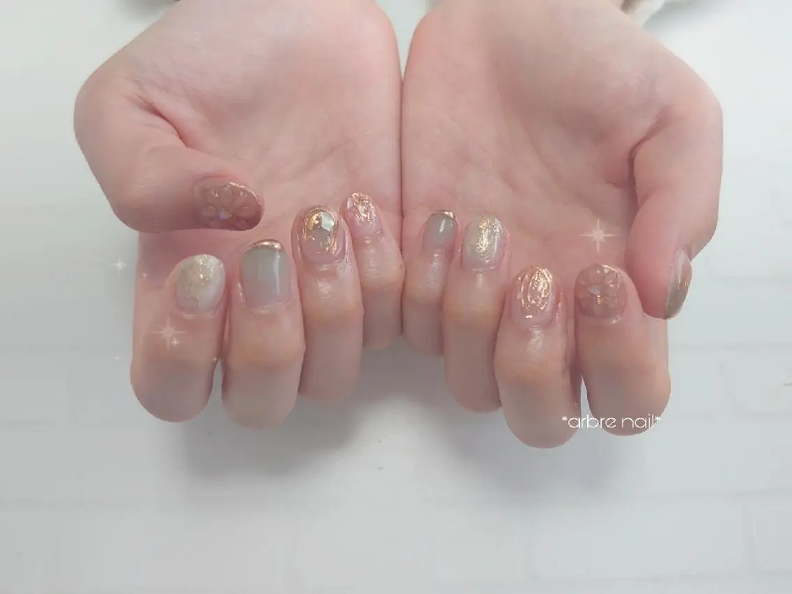 ネイル ✯.。 arbre nail 。✯.のネイルデザイン
