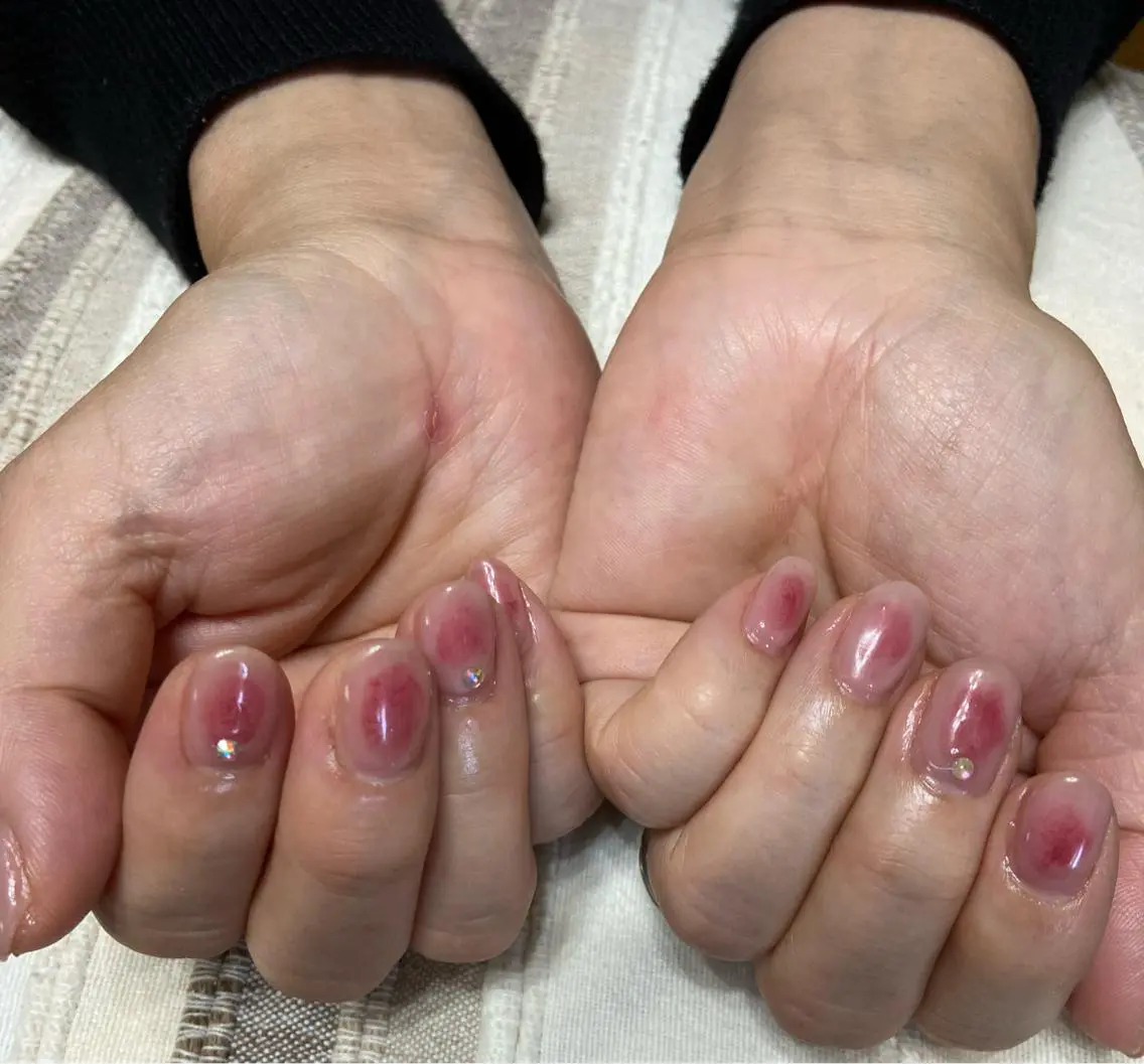 ネイル チークネイル SALON MAREのネイルデザイン