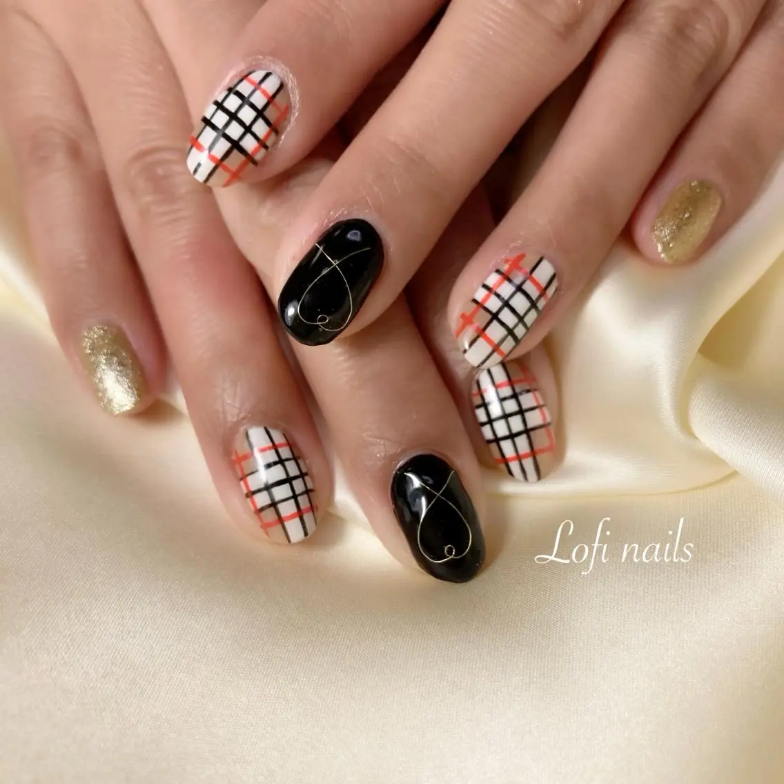ネイル アートネイル Lofi nails ゆきこのネイルデザイン