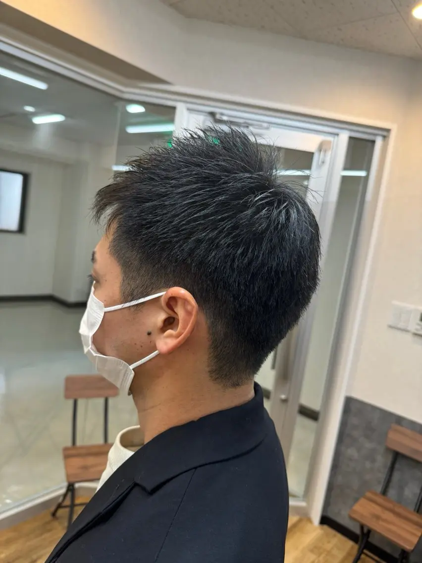 ショート メンズ reeed konnoのヘアスタイル
