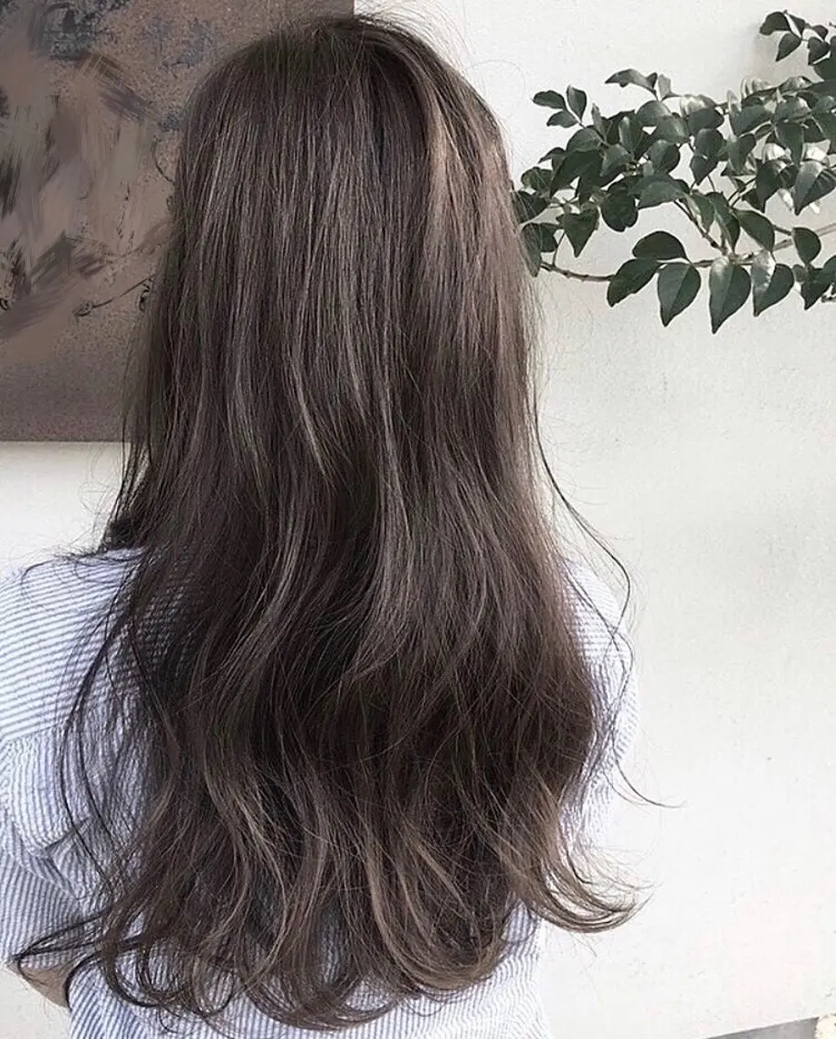 ロング カラー KAYO カラー得意です^^のヘアスタイル