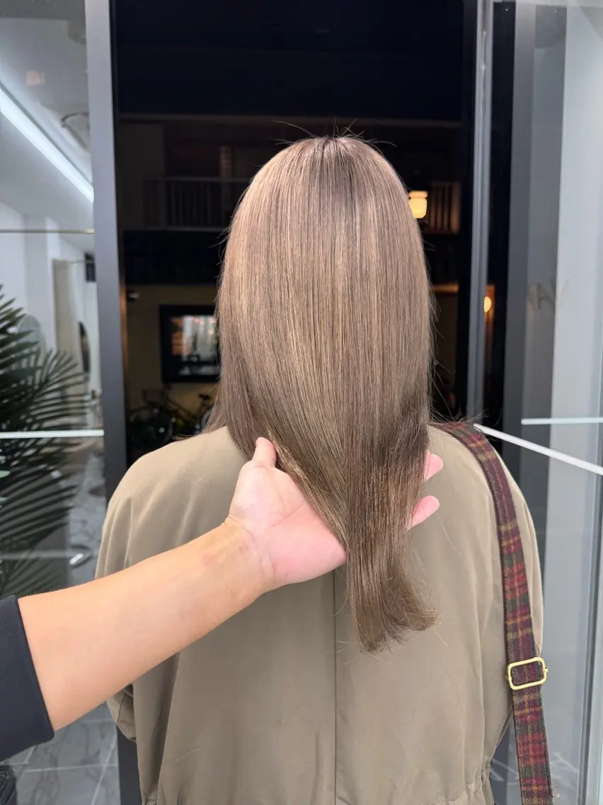 ❬❰🫧 お得なクーポン 🫧❱❭『U25』🦙  bleachリタッチのみ ＋treatment🦙の写真