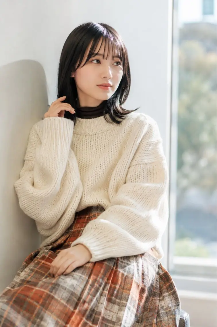 ミディアム カット ヘッドスパ 石沢 知康のヘアスタイル