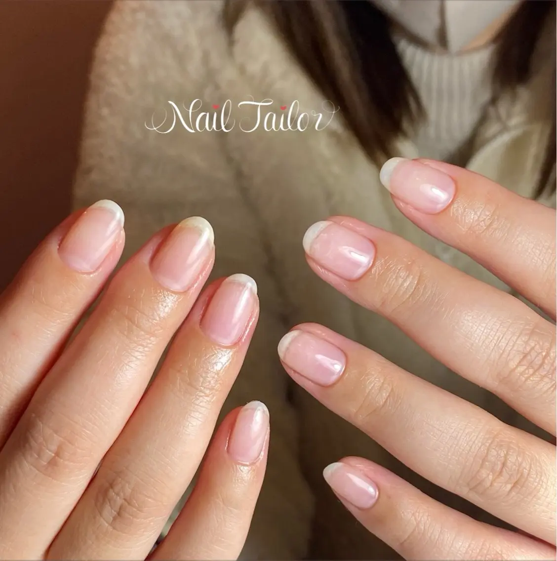 ネイル クリアネイル ジェルネイル ハンドネイル NailTailor ネイルテイラーのネイルデザイン