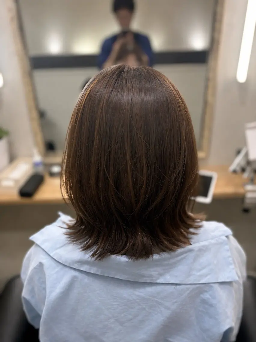 ショート カット ヘアカラー トリートメント 白鳥 正孝のヘアスタイル