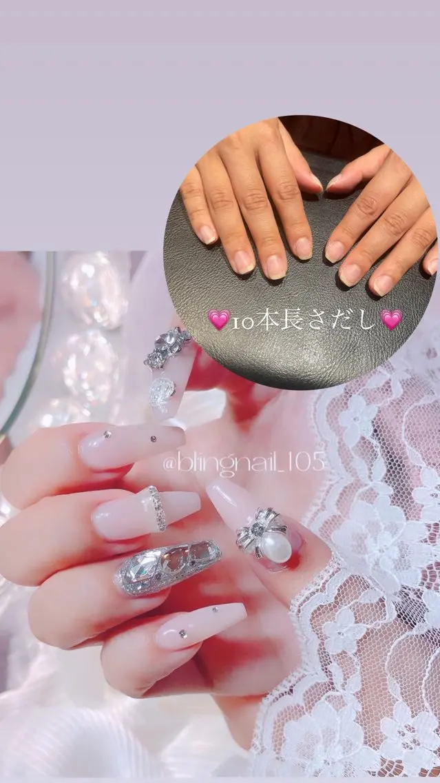 ネイル 24時まで❤︎韓国、 ワンホンネイルのネイルデザイン