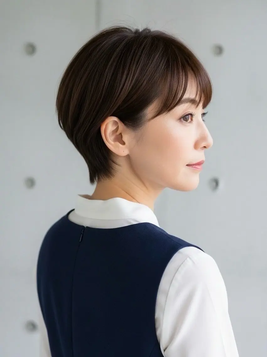 ショート ショートヘア /ふじたのヘアスタイル