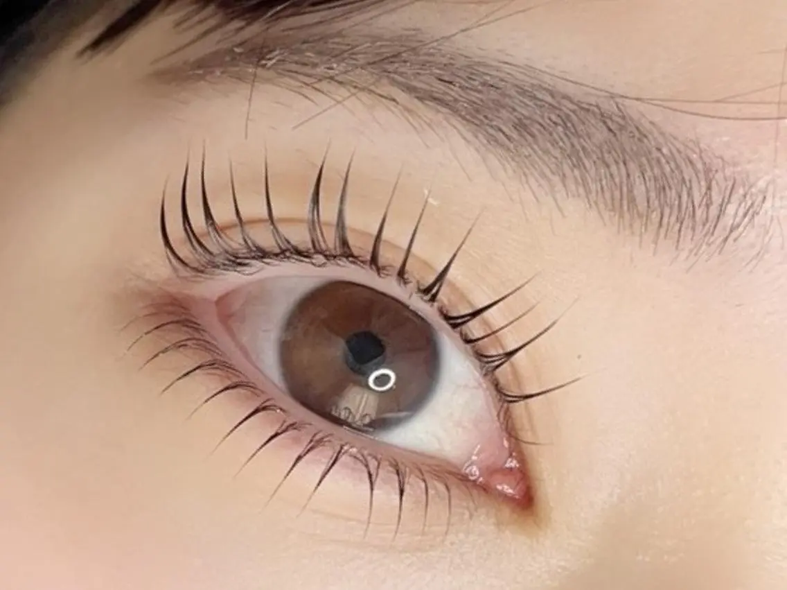 上下パーマ👀🎀まぶたにより下まつげパーマの施術をお断りする可能性がございますの写真