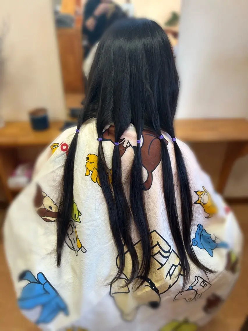 キッズ カット かぁちゃん 橋本のヘアスタイル
