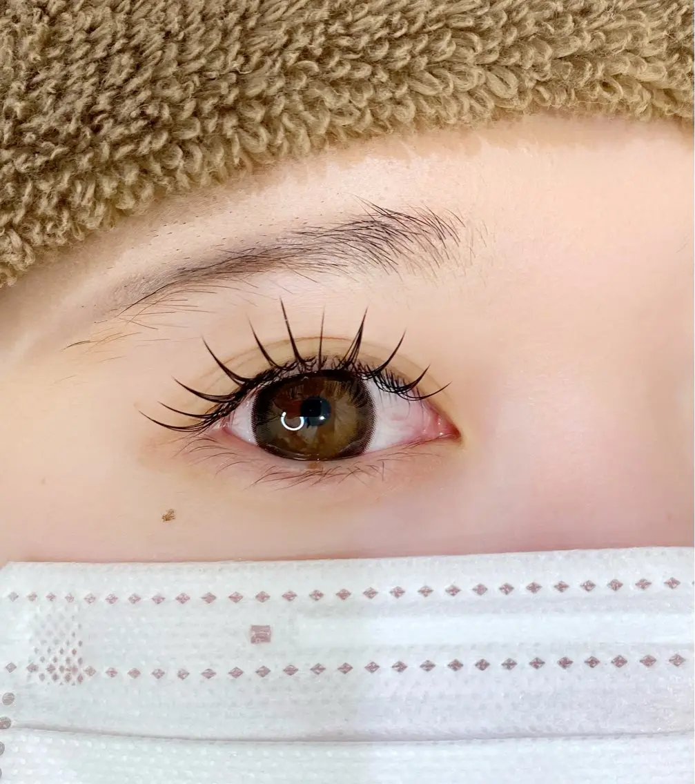 マツエク・マツパ 束感まつ毛 NICORA. hair+eyeのマツエク・マツパデザイン