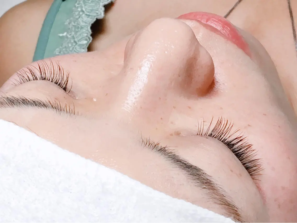 ロング カラー パーマ ヘアアレンジ メンズ キッズ ネイル マツエク・マツパ brille ~eyelash~のヘアスタイル