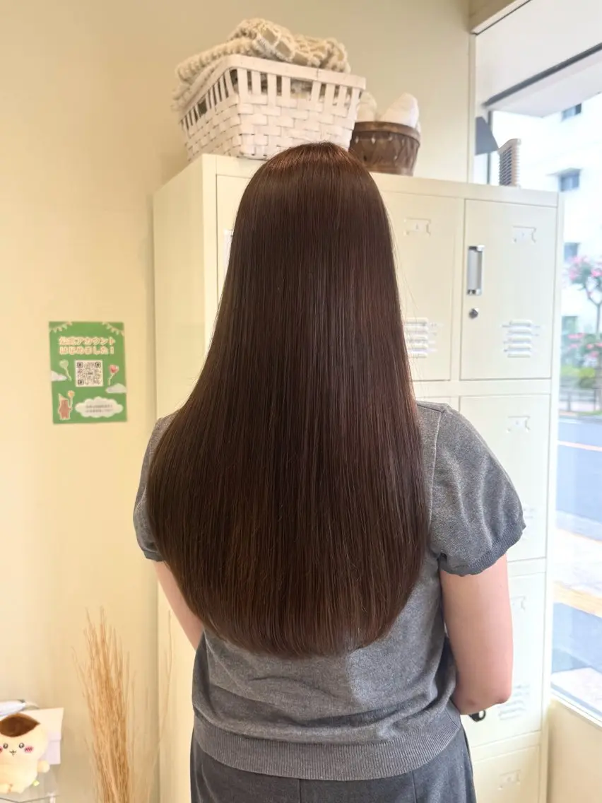 ロング カラー カット ヘアカラー トリートメント 🫧山中 沙希🫧のヘアスタイル