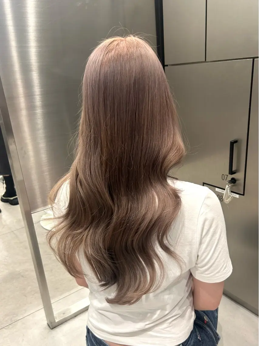 ロング カット ヘアカラー トリートメント 大人レイヤー/艶美髪 🇺🇸TOMONAのヘアスタイル