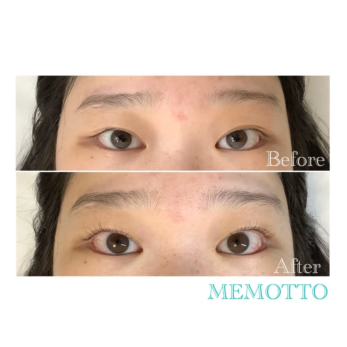 マツエク・マツパ 一重×まつ毛パーマ マツパ MEMOTTO CHIHIROのマツエク・マツパデザイン