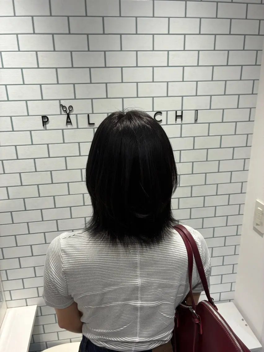 ミディアム 平尾 悠樹のヘアスタイル