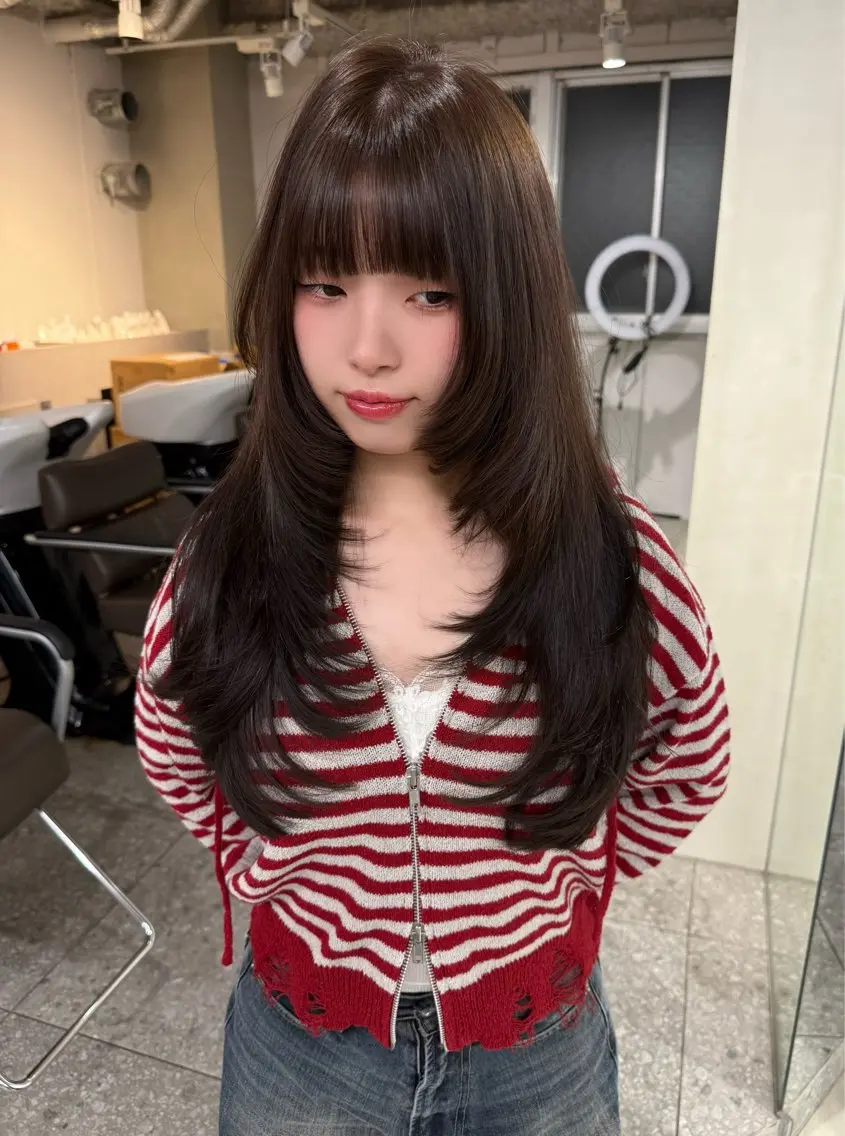 ロング カット fev Yumaのヘアスタイル