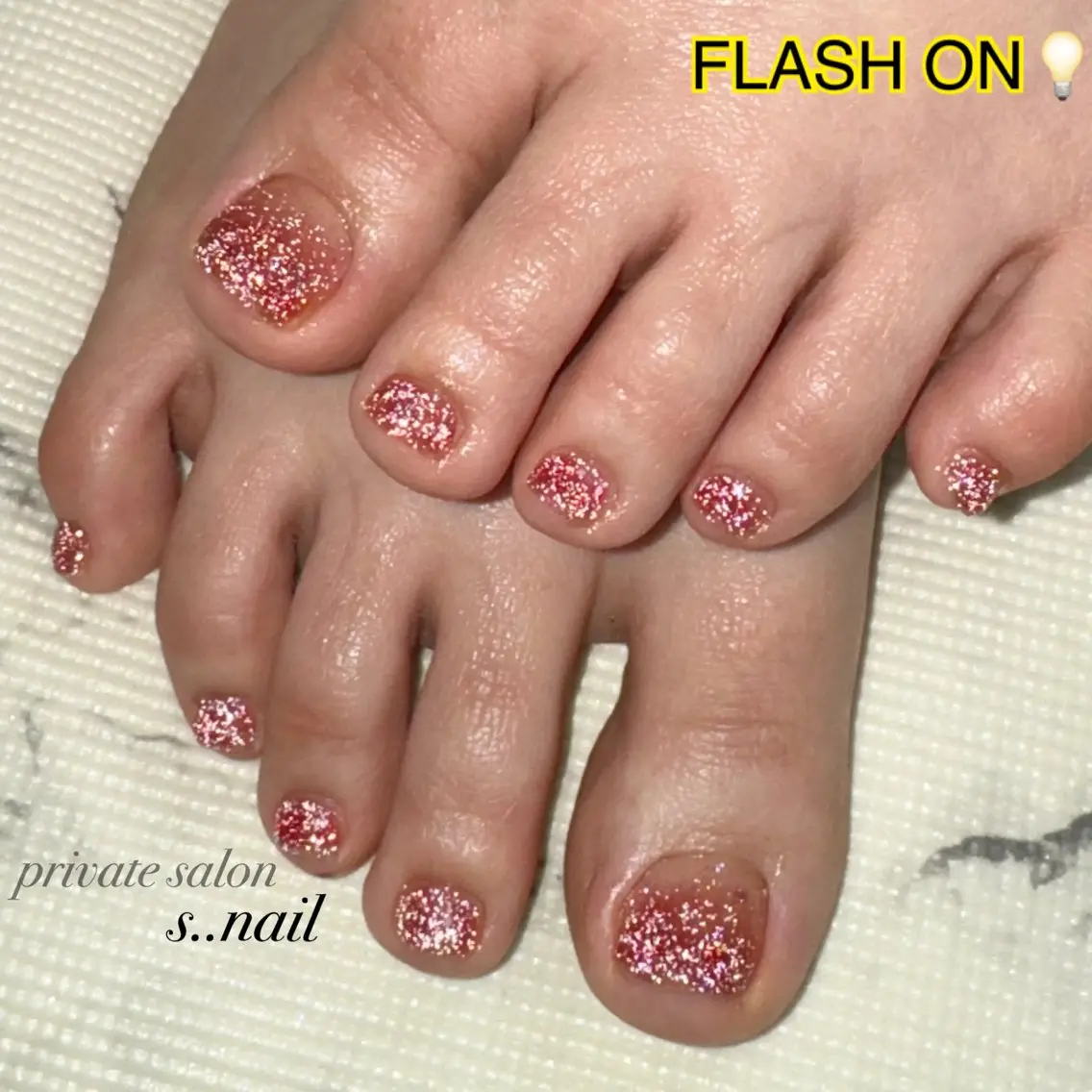 ネイル フラッシュネイル ハンドネイル フットネイル s..nail / MORITAのネイルデザイン
