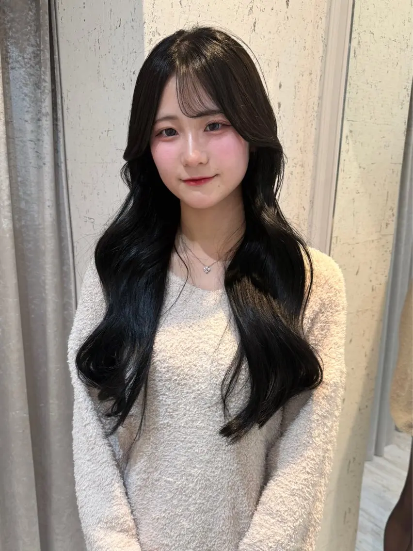 ロング カラー カット ヘアカラー トリートメント mai / linoah˚✧のヘアスタイル