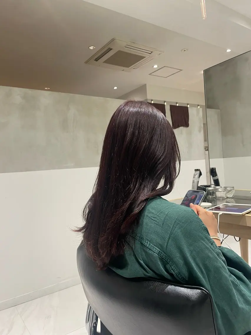 ロング カラー Natsuki🌟 ロングモデル募集中のヘアスタイル